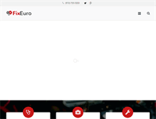 Tablet Screenshot of fixeurotransmission.com